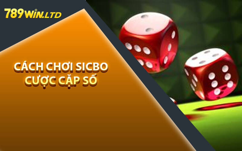 Cách chơi Sicbo - Cược Cặp Số